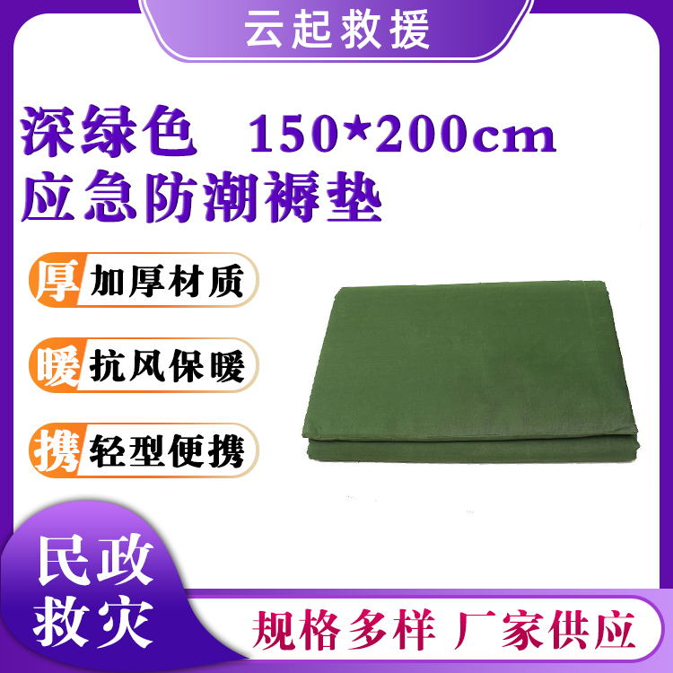 应急防潮褥垫150*200cm硬质垫加厚热熔棉垫