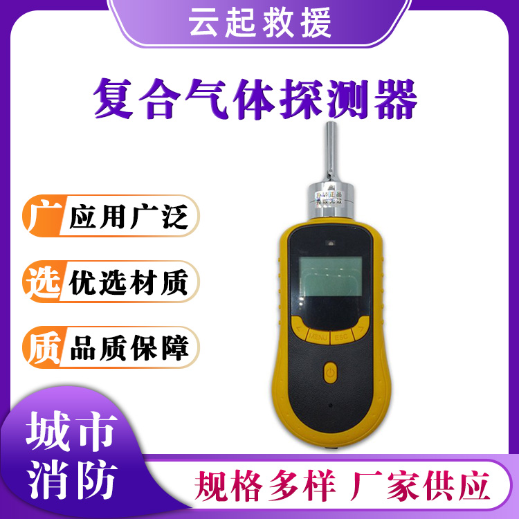 复合气体探测器地震灾害检测仪LCD液晶显示测量仪